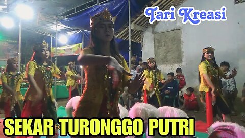 Tari Kreasi Ebeg SEKAR TURONGGO PUTRI | Dk. Karangjati Petir Purwanegara Banjarnegara