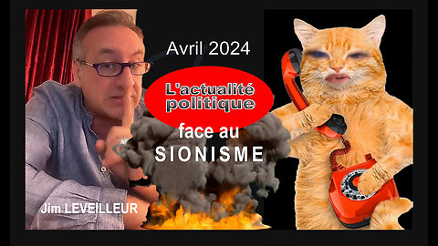 Jim LEVEILLEUR face au "sionisme" ambiant... (Hd 1080)