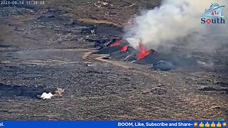 Live In Real Time Kīlauea Volcano, Hawaii (Halemaʻumaʻu crater). 15/09/2023.