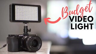 Low Budget LED Camera/Video Light