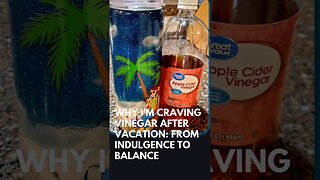 Craving Vinegar? From Indulgence to Balance How It Aids Your Body's Detoxification Process #shorts