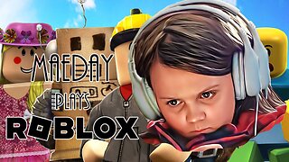 MaeDay Bring Chips and Salsa to the SLEEP DEMON | Roblox - Pajama Friday