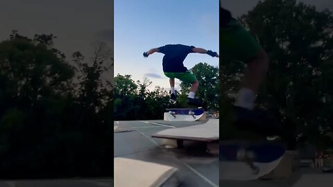 The man has quick feet. Willow fs flip to full cab at Millersville #skatepark #skateboarding #skate