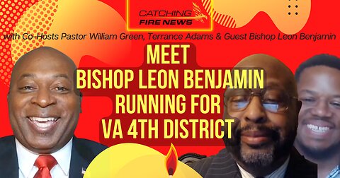 Meet Bishop Leon Benjamin, GOP Nominee for Virginia's 4th Congressional District.