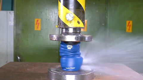 objects crushed using hydraulic press Oddly Satisfying Videos