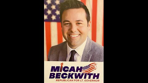 Micah Beckwith, Candidate for Indiana Lieutenant Governor shares his thoughts with Evansville Hoosier delegates