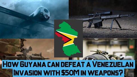 How Guyana can defeat a Venezuelan Invasion with $50M in weapons? #guyana #guyananews #venezuela