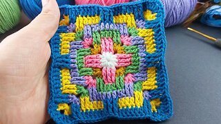 💥 3D square motif making for those looking for different motifs #knitting #crochet