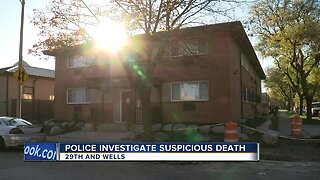 Police investigating death near 29th and Wells