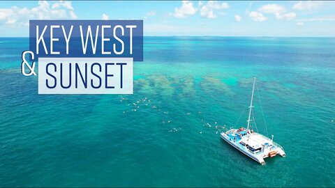 Key West & Sunset - 4K Drone Video - Chill House