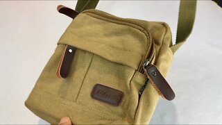 Canvas EDC pouch bag by Fularuishi review