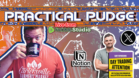 🟡 Practical Pudge Ep 26 | My Thoughts on Gary's New Book - "Day Trading Attention" & Actually DOING