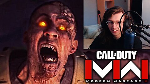 Reacting to the Modern Warfare III Zombies Trailer... (ACTUALLY GOOD?)