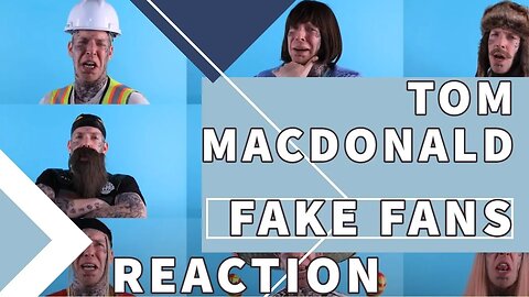 Don't Look Down | Tom MacDonald - "Fake Fans" Reaction