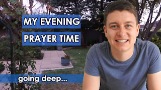 My Evening Prayer Time Before Sleep | How I pray to God at night | Christian Video