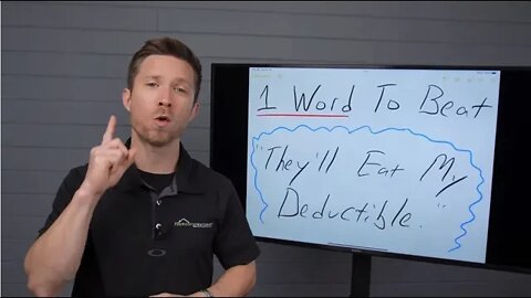 1 Word to Beat "They'll Eat My Deductible"