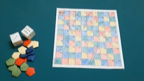 DIY Ludo and Snakes & Ladders - with Paper Dies and Tokens!!!