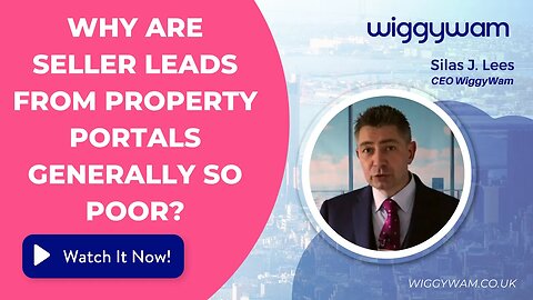Why are seller leads from property portals generally so poor?