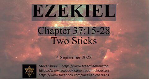 EZEKIEL Chapter 37:15-28