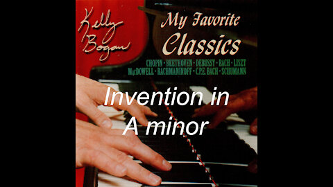 Invention in A minor - Bach - Kelly Bogan