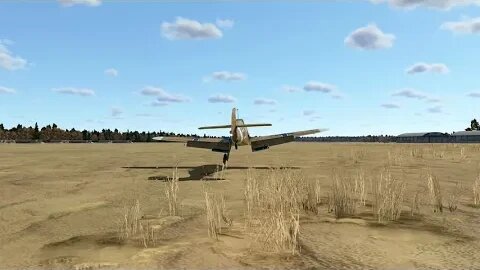 Bf109F-4: 1 wheel landing
