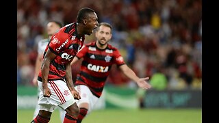 Gol de Marlos Moreno - Flamengo 1 x 1 Palmeiras - Narração de Nilson Cesar