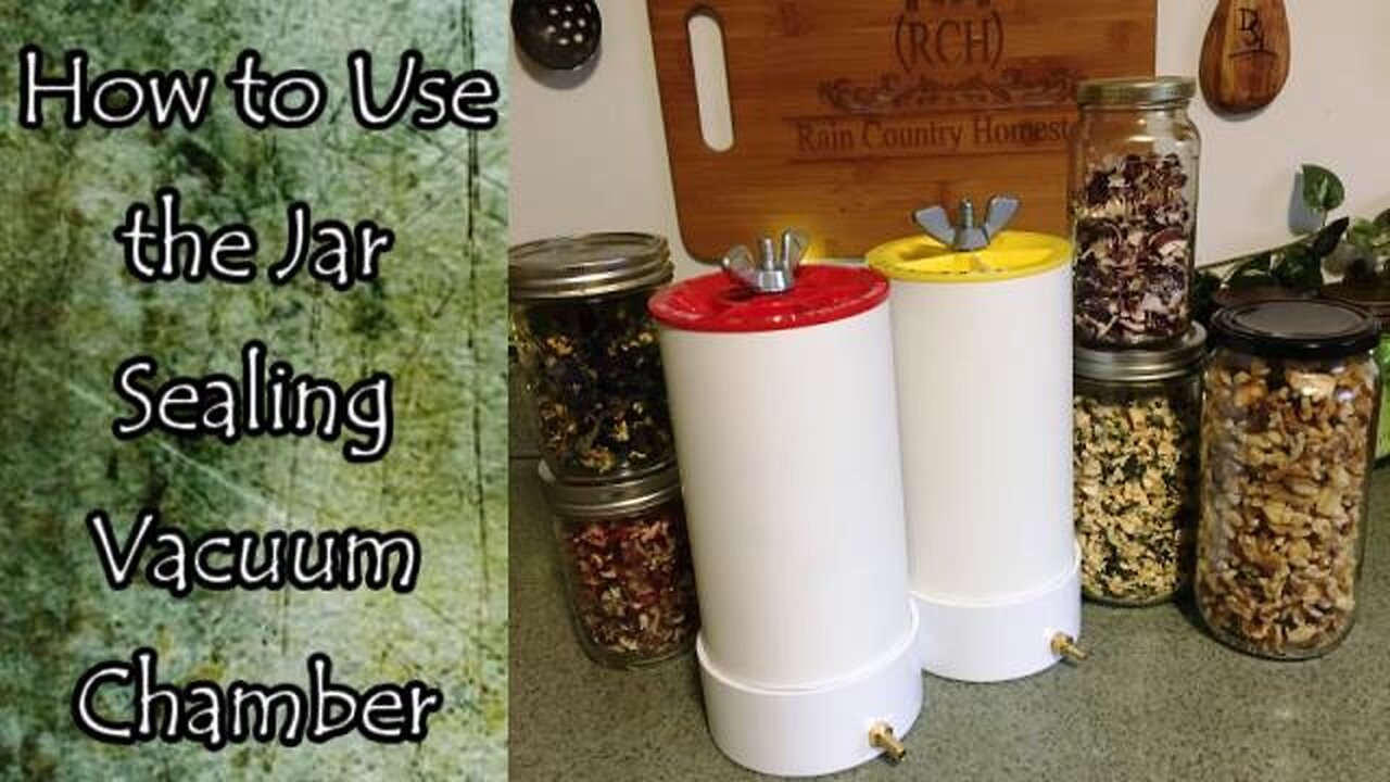 How to Use the Jar Sealing Vacuum Chamber (2021)