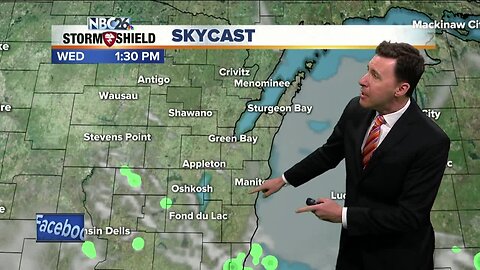 Michael Fish's NBC26 weather forecast