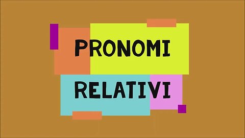 "Unlocking the Power of Italian Relative Pronouns: Examples and Theory"