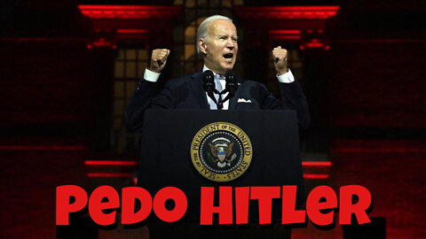 Biden Speech Goes Full Pedo Hitler