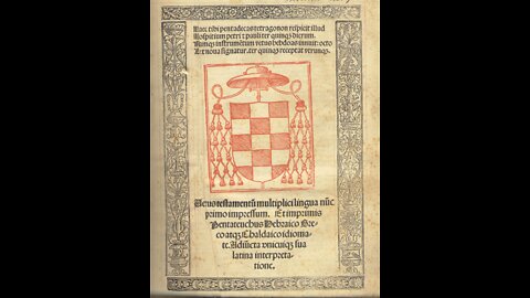 SS. Biblia Polyglotta F. Ximeny Card. in Academia Complutensi cum Leonis X approbatione 22 Mar. 1520
