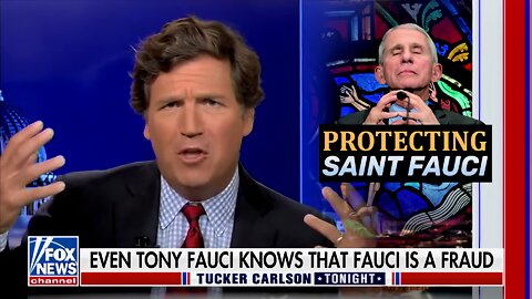 Tucker on Fauci’s Impending Resignation: He’s Now Sitting Masked in Brian Stelter’s House