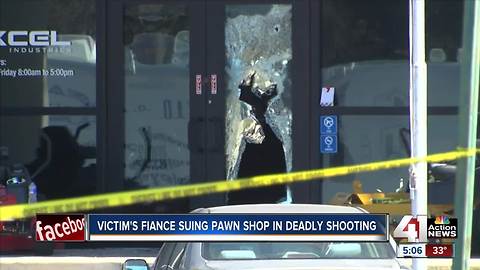 Hesston shooting victim's fiance sues pawn shop that sold gun