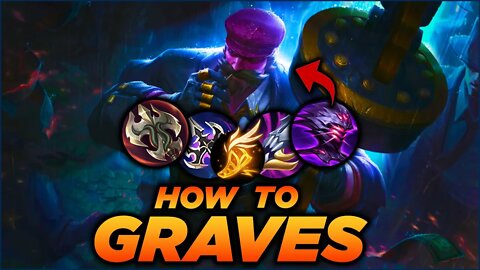 Learn How To Play Graves Like A Diamond+ Player! Graves Guide Season 13! CoachMyga Educational Game!