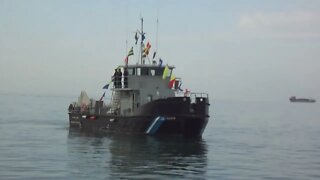 The October 28 Parade at Sea with Jet Ski and Boats