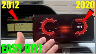 Nr1 Upgrade For Any Mercedes! Android Infotainment Screen Install! (W204, W205, W211 etc..)