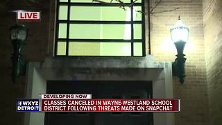Wayne-Westland school district cancels classes following social media threats
