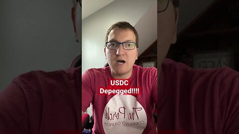 #USDC DEPEGGED FROM $1! Silicon Valley Bank Collapse! # #cryptocurrency #crypto #stablecoin