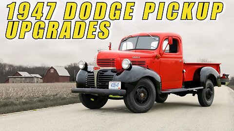 1947 Dodge Pickup EFI 4.0 Jeep Engine Swap and 5 Speed Manual Conversion at V8 Speed & Resto Shop