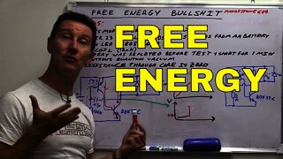 EEVblog #708 - Free Energy Overunity is RUBBISH!