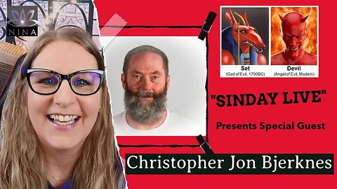 SINDAY LIVE - Special Guest - Christopher Jon Bjerknes - Is Satan Set?