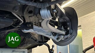 Front-end suspension reassembly and tidy up, Jaguar S-Type R