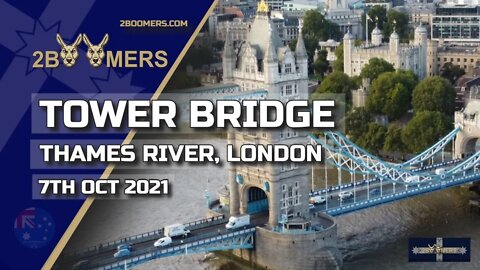 TOWER BRIDGE LONDON - 7TH OCTOBER 2021