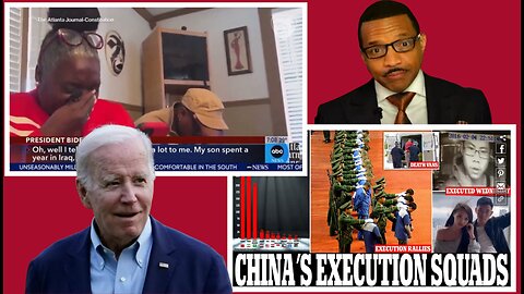 Biden lies to Black Gold Star mom, Mass shootings & China execution Bonanza.