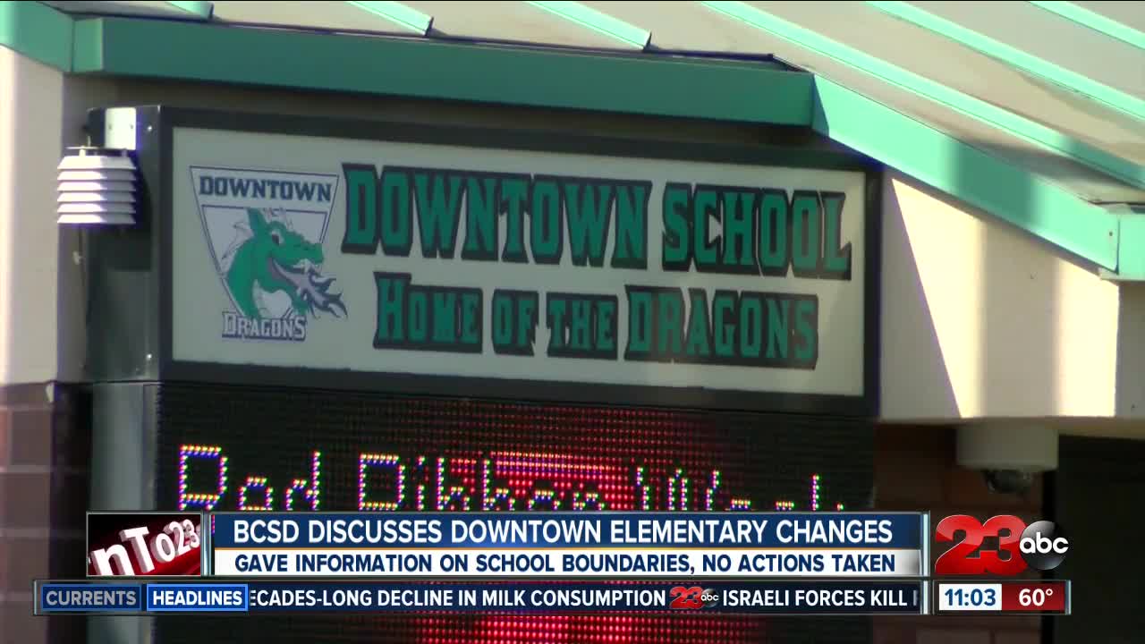 Possible changes coming to Downtown Elementary School