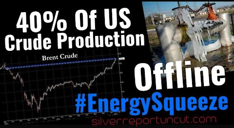 40% Of US Crude Production Offline Just As The #EnergySqueeze​ Meets Surging Demand