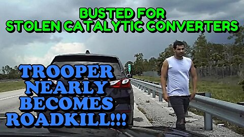 Busted for Stealing Catalytic Converters - Collier County, Florida - June 29, 2023