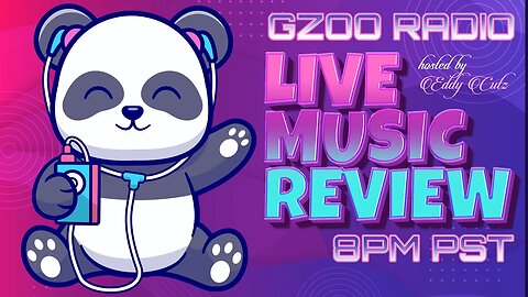 Do you create good music? Show us! #GZOORADIO live music review show.