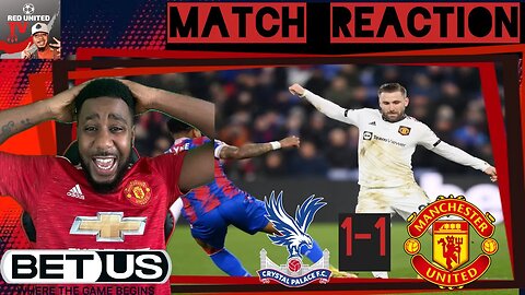 Crystal Palace 1-1 Manchester United Highlights Premier League - Ivorian Spice Reacts
