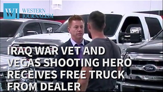 Iraq War Vet And Vegas Shooting Hero Receives Free Truck From Dealer